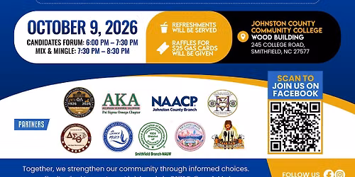 Johnston County Candidate Forum