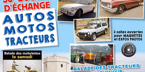 38e bourse expo autos motos tracteurs v\u00e9los