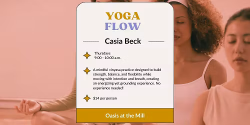 Yoga Flow with Casia Beck
