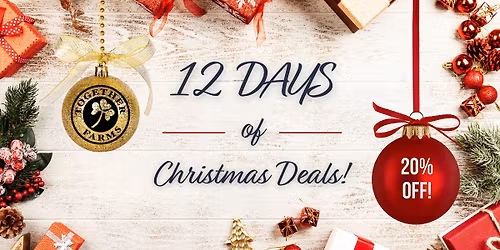 12 Days of Christmas Deals at TF!