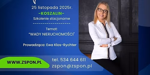 Szkolenie - "Wady nieruchomo\u015bci"