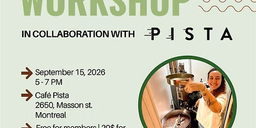 Roasting workshop - Atelier de torr\u00e9faction