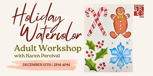 Holiday Watercolor Painting Workshop
