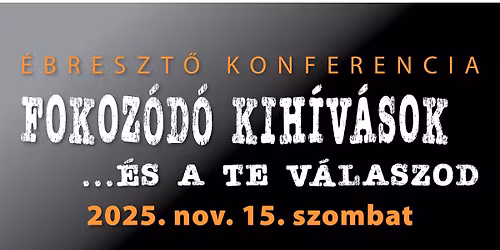 \u00c9breszt\u0151 Konferencia 2025