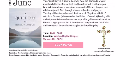 Quiet Day - Together with God