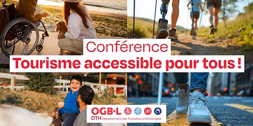 Conf\u00e9rence: Tourisme accessible pour tous. (FR\/DE\/UK)