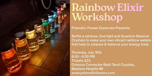 Rainbow Elixir Workshop