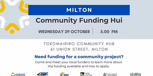 Milton - Community Funding Hui
