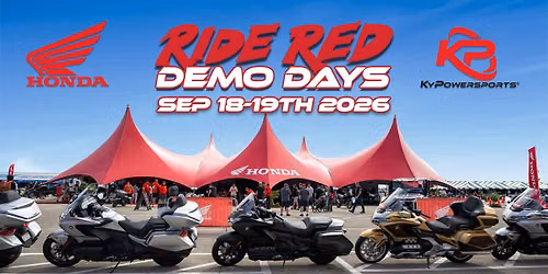 Honda Ride Red Demo Days at Kentucky Powersports