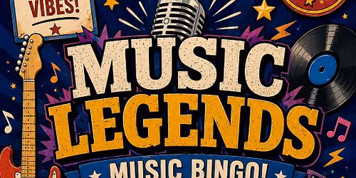 Music Legends Music Bingo @ The Wet Spot Sandford