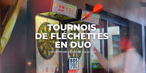 BDS Sports Club | Tournois de fl\u00e9chettes en duo au BDS Rennes