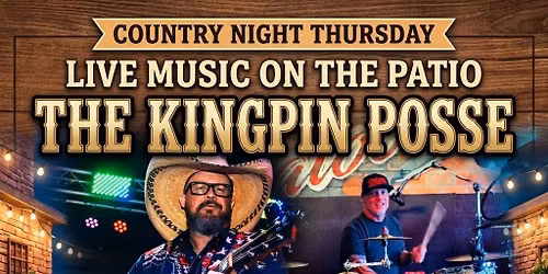 Kingpin Posse -Tailgate Tavern PATIO