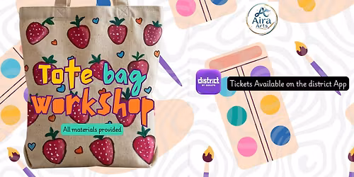 Tote Bag Painting Workshop