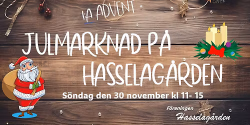 Julmarknad p\u00e5 Hasselag\u00e5rden
