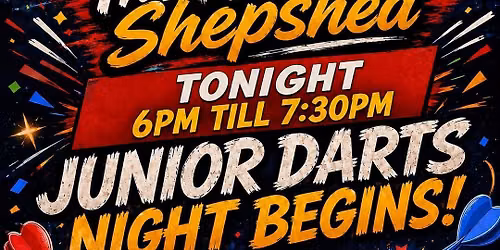 \ud83d\udd1e\ud83c\udfafWEEKLY Junior Darts Night\ud83c\udfaf\ud83d\udd1e