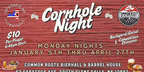 Cornhole Night at Common Roots Bierhall & Barrel House