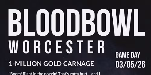 Blood Bowl League Launch Day