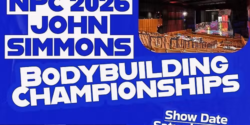 NPC 2026 John Simmons Bodybuilding Championships