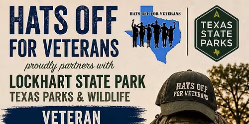 TX Lockhart State Park & Hats Off For Veterans Presents the Veteran Mental Health Awareness 5K Ruck