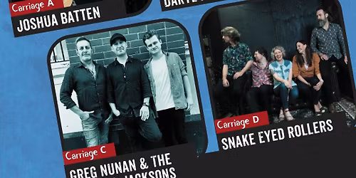 Blues Train, Queenscliff - Daryl Robert (Hey Gringo) +Joshua Batten, Greg Nunan & General Jackson + 