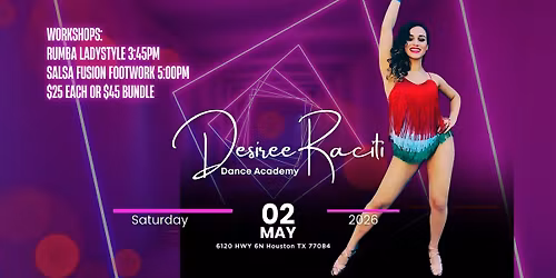 Workshops by Desiree Raciti