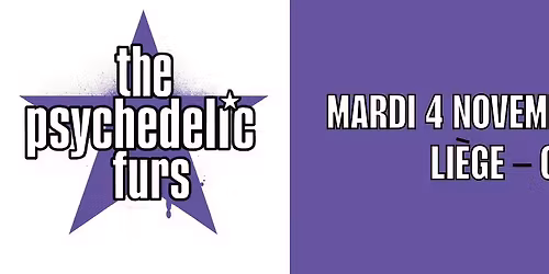 The Psychedelic Furs + Dear Boy \u00e0 l\u2019OM le 4 NOVEMBRE 2025