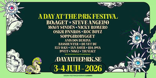 A Day At The Park Festival - 2026