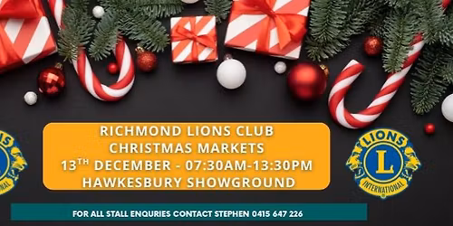 Richmond Lions Club Markets