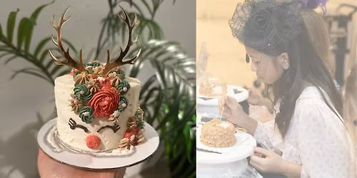 Houston Kids Cake Decorating Class | Christmas Reindeer Cake
