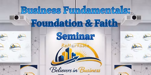 Business Fundamentals: Foundation and Faith