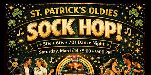 St Patrick's Day Sock Hop