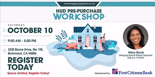 October's HUD Pre-Purchase Workshop!