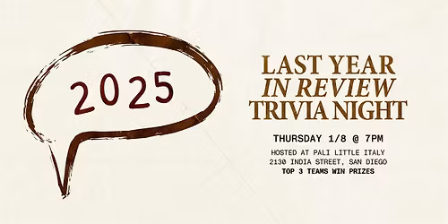 2025: A Year in Review Twisted Trivia