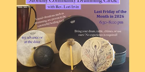 Monthly Drum Circle Ann Arbor