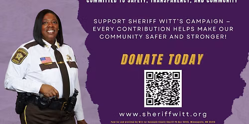 Sheriff Witt Re-election Fundraiser