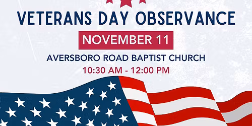 Veteran's Day Observance