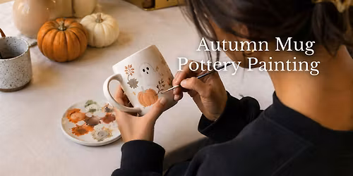 Autumn Mug Pottery Painting