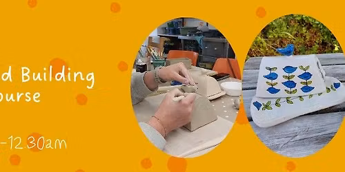 6-week hand building ceramics course - Tuesday
