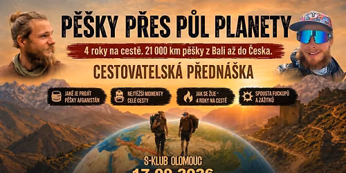 P\u011b\u0161ky p\u0159es p\u016fl planety: z Bali do \u010ceska