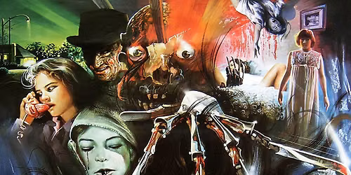 VIDEOVOMIT "A NIGHTMARE ON ELM STREET" VHS NIGHT @ X-RAY ARCADE 