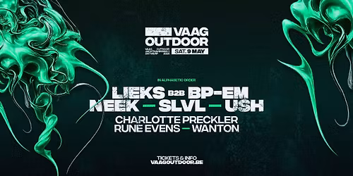 VAAG OUTDOOR w\/ SLVL, USH, NEEK, LIEKS B2B BP-EM & more