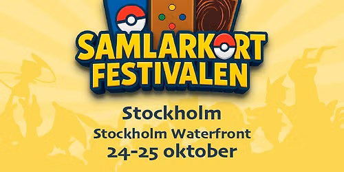 Samlarkortfestivalen Stockholm 24-25 oktober p\u00e5 Stockholm Waterfront