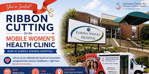 Ribbon Cutting for the Mobile Women's Health Clinic