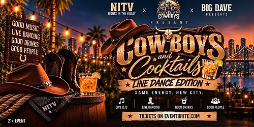 COWBOYS & COCKTAILS \u2014 OAKLAND