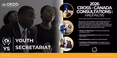 OEDD Youth Secretariat Consultation: Halifax, Nova Scotia