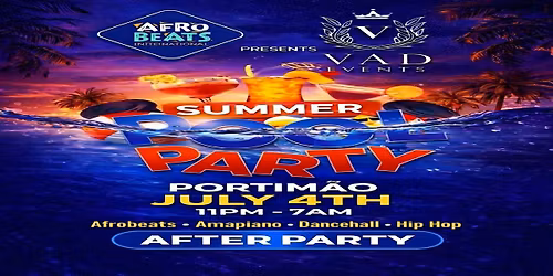 Vad Events & Afrobeat International After Party