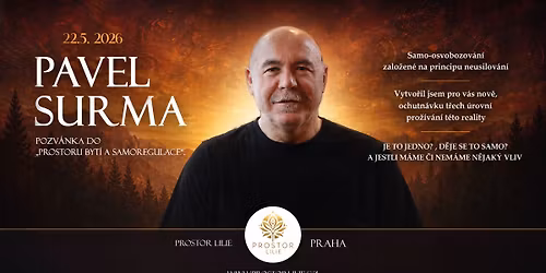 Pavel Surma \u2013 Pozv\u00e1nka do \u201eprostoru byt\u00ed a samoregulace\u201c