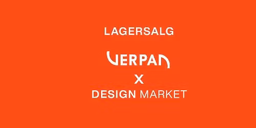 \ud83c\udf89 LAGERSALG \u2014 Verpan X Design Market \ud83c\udf89