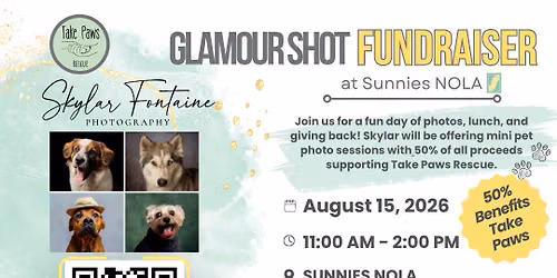 Glamour Shot Fundraiser with Skylar Fontaine Photography 