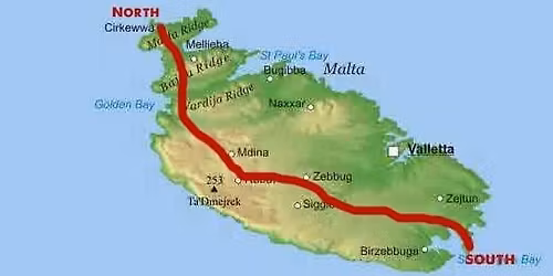 42km Marathon challenge Walk for Helping Hospice Malta \ud83c\uddf2\ud83c\uddf9